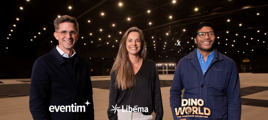 Visual bij samenwerking met Libéma over Dino World 2026 in de Zeelandhallen